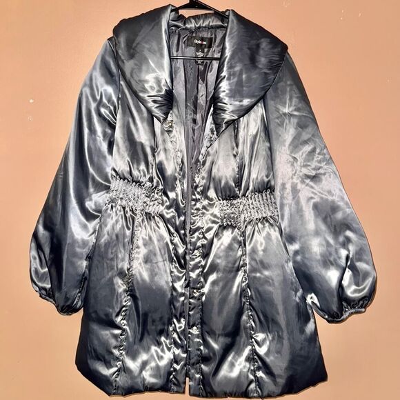 Style & Co Women's Water Repellent Puffer Coat - Size Medium - Picture 5 of 10